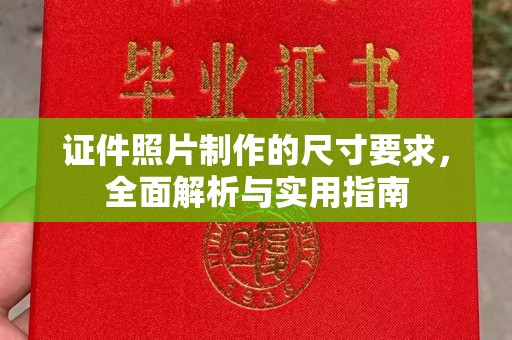 南区证件照片制作的尺寸要求，全面解析与实用指南